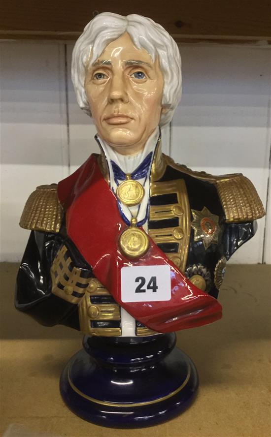 Michael J Sutty Lord Nelson bust